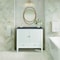 James Martin Vanities 36'' Vanity, Bright White w/ 3 CM Charcoal Soapstone Quartz Top 485-V36-BW-3CSP - alternate 3
